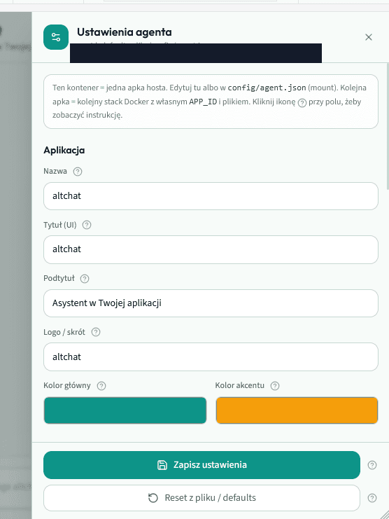 Personalizacja wyglądu altchat