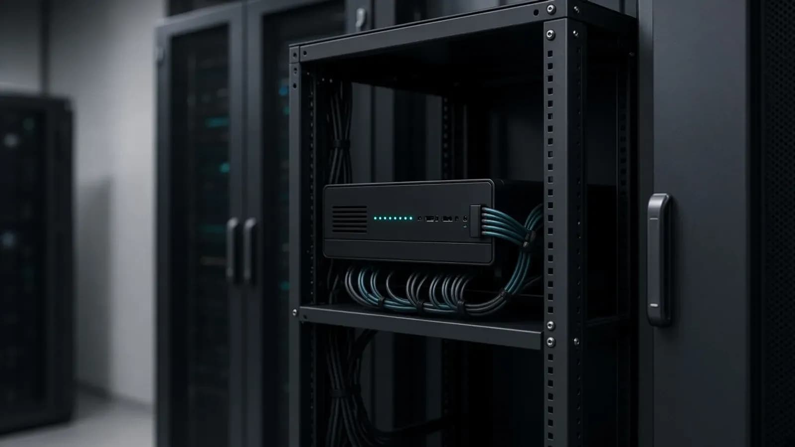Lokalna infrastruktura AI: kompaktowy serwer w szafie rack